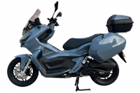Максискутер SPRMOTORS ADV MAX серый T4-50L (с кофром и боковыми боксами)