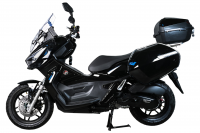 Максискутер SPRMOTORS ADV MAX чёрный T4-50L (с кофром и боковыми боксами)