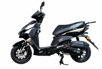 Скутер SPRMOTORS SPORT FS+ Чёрный T6-50C