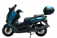 Максискутер SPRMOTORS CITY MAX зелёный T4-50H (с кофром)