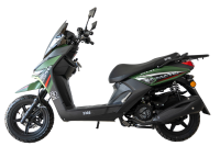 Скутер SPRMOTORS Zoom-9 зелёный T8-50G