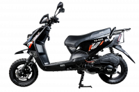 Скутер SPRMOTORS Zoom-10 чёрный T8-50G