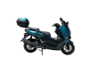 Максискутер SPRMOTORS CITY MAX зелёный T4-50H (с кофром)