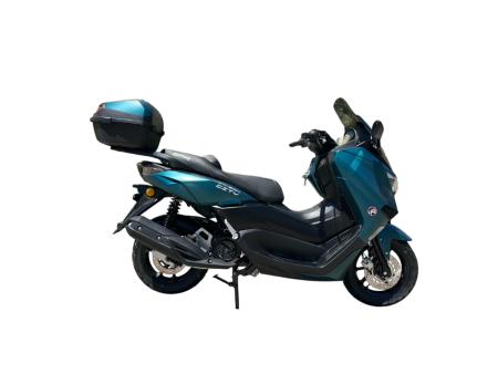 Максискутер SPRMOTORS CITY MAX зелёный T4-50H (с кофром)