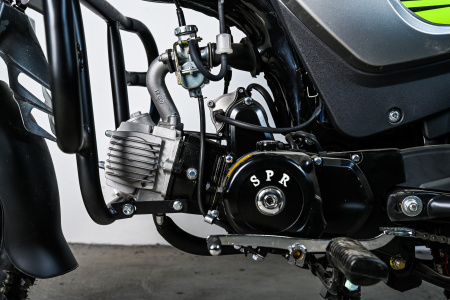 Мотоцикл (Мопед) SPRMOTORS ALPHA CROSS+ серый
