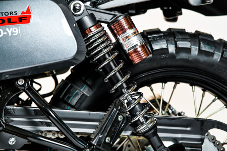 Мотоцикл SPRMOTORS Wolf 300 WC серый