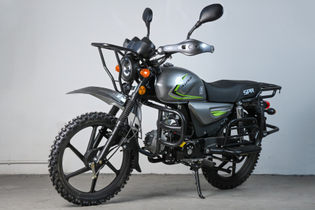 Мотоцикл (Мопед) SPRMOTORS ALPHA CROSS+ серый