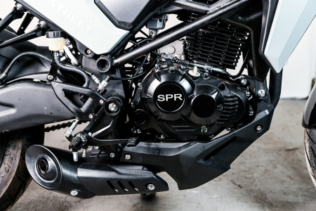 Мотоцикл SPRMOTORS Street серый/светлосерый