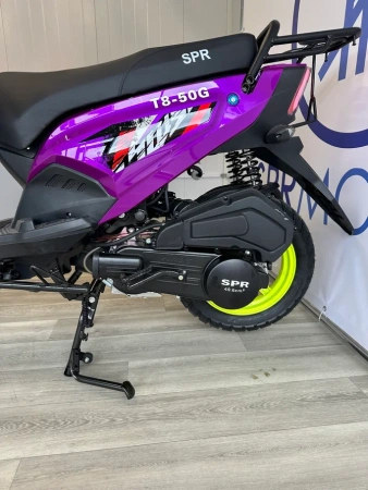 Скутер SPRMOTORS Zoom-10 фиолетовый T8-50G
