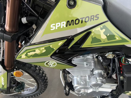 Эндуро мотоцикл SPRMOTORS CROSSROAD-3 PRO FH250-Y1 Зелёный хаки