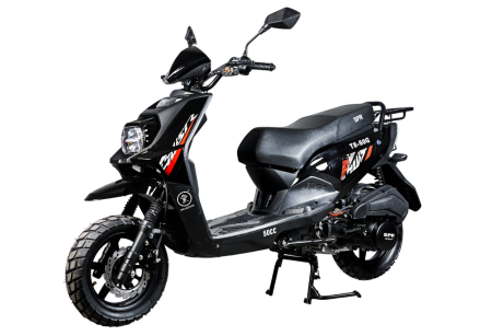 Скутер SPRMOTORS Zoom-10 чёрный T8-50G