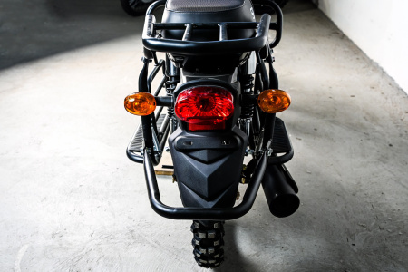 Мотоцикл (Мопед) SPRMOTORS ALPHA CROSS+ чёрный