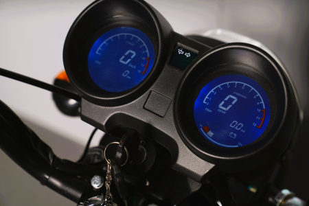 Мотоцикл (Мопед) SPRMOTORS ALPHA NEW+ серый