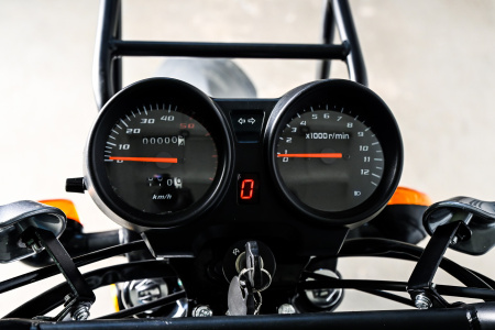 Мотоцикл (Мопед) SPRMOTORS ALPHA CROSS+ серый
