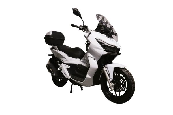 Максискутер SPRMOTORS ADV MAX белый T4-50L (с кофром и боковыми боксами)