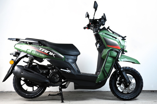 Скутер SPRMOTORS Tank Restyling Зелёный T8-50E