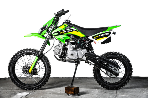 Питбайк SPRMOTORS MiniCross M зелёный