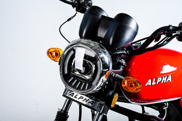 Мотоцикл (Мопед) SPRMOTORS ALPHA NEW+ красный