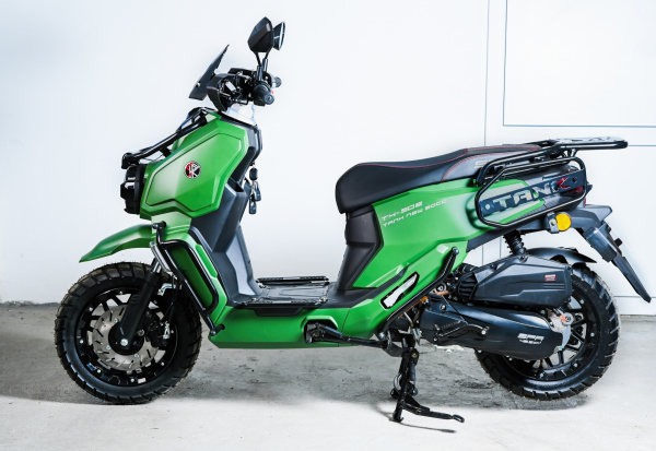 Скутер SPRMOTORS Tank NEW зелёный T8-50E