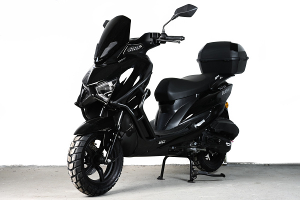 Скутер SPRMOTORS Enjoy Чёрный T8-50F