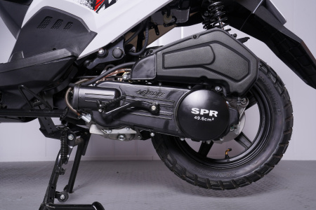 Скутер SPRMOTORS Zoom-10 белый T8-50G