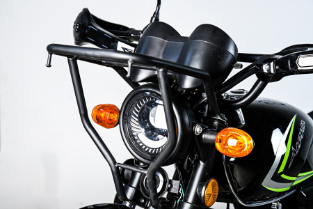 Мотоцикл (Мопед) SPRMOTORS ALPHA CROSS+ чёрный