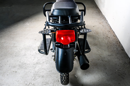 Мотоцикл (Мопед) SPRMOTORS ALPHA NEW+ чёрный
