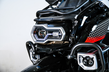 Скутер SPRMOTORS Tank Restyling Чёрный T8-50E