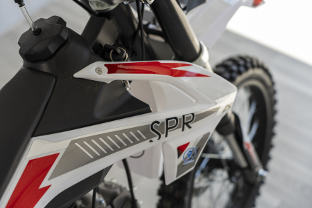 Питбайк SPRMOTORS MiniCross L белый