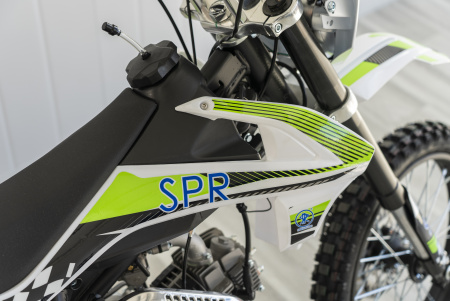 Питбайк SPRMOTORS MINICROSS белый