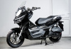 Максискутер SPRMOTORS ADV MAX чёрный T4-50L (с кофром)