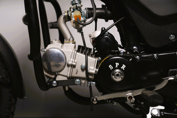 Мотоцикл (Мопед) SPRMOTORS ALPHA NEW+ серый