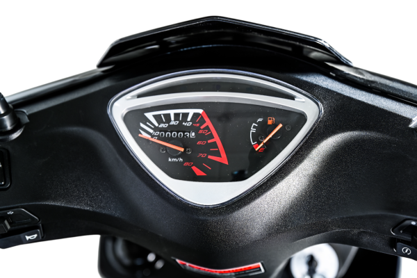 Скутер SPRMOTORS SPORT FS+ Чёрный T6-50C