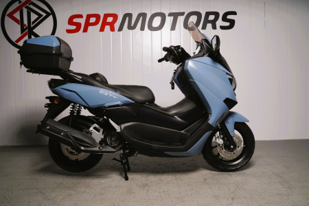 Максискутер SPRMOTORS CITY MAX серый T4-50H (с кофром)