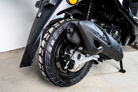 Скутер SPRMOTORS Enjoy Чёрный T8-50F