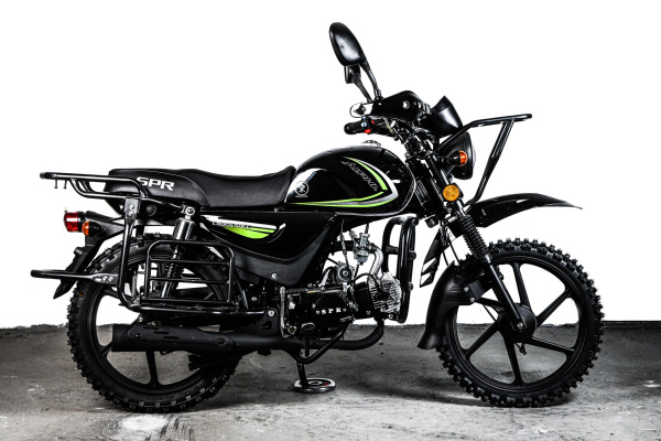 Мотоцикл (Мопед) SPRMOTORS ALPHA CROSS чёрный