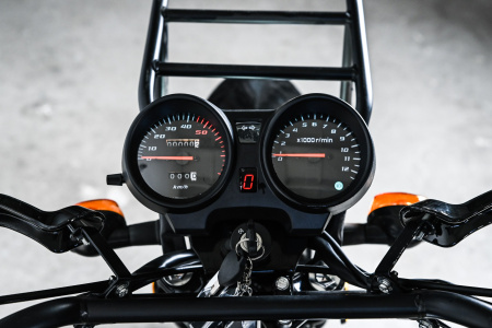 Мотоцикл (Мопед) SPRMOTORS ALPHA CROSS чёрный