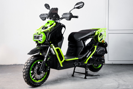 Скутер SPRMOTORS Tank NEW чёрный T8-50E