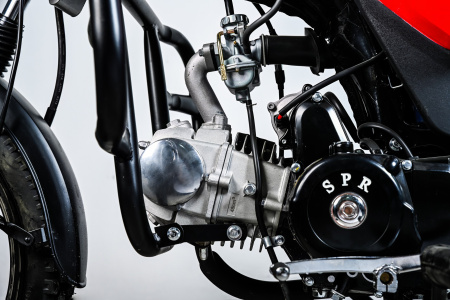 Мотоцикл (Мопед) SPRMOTORS ALPHA NEW+ красный