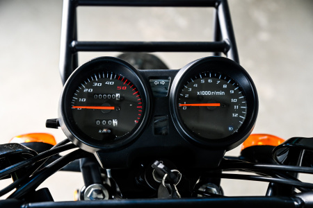 Мотоцикл (Мопед) SPRMOTORS ALPHA CROSS+ чёрный