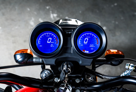 Мотоцикл (Мопед) SPRMOTORS ALPHA NEW+ красный