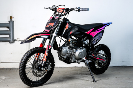 Питбайк SPRMOTORS MiniCross S чёрный