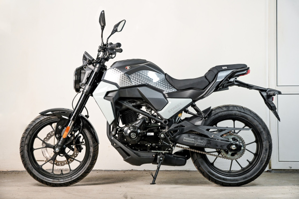 Мотоцикл SPRMOTORS Street серый/светлосерый