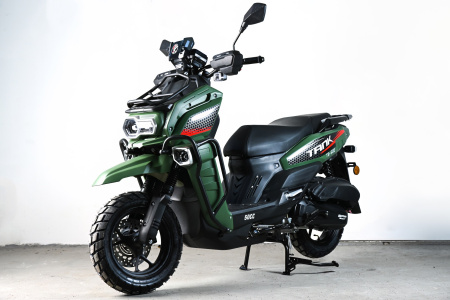 Скутер SPRMOTORS Tank Restyling Зелёный T8-50E