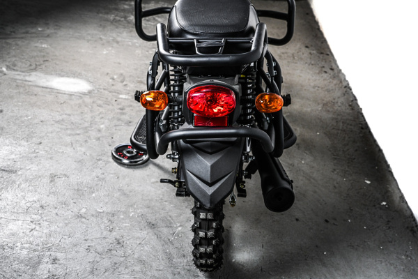 Мотоцикл (Мопед) SPRMOTORS ALPHA CROSS серый