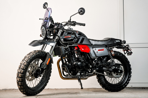 Мотоцикл SPRMOTORS Wolf 300 WC серый
