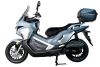 Максискутер SPRMOTORS TRAVEL MAX серый T4-50H EFI (с кофром и боковыми боксами)
