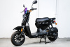 Скутер SPRMOTORS GEAR Чёрный T6-50B
