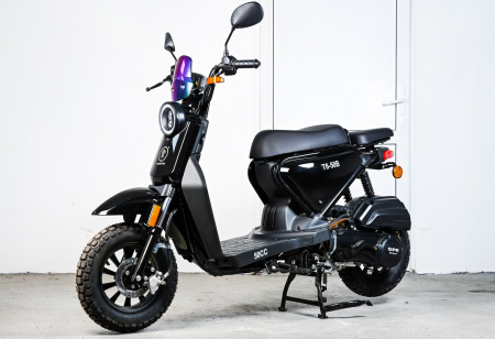 Скутер SPRMOTORS GEAR Чёрный T6-50B