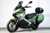 Максискутер SPRMOTORS TRAVEL MAX Зелёный T4-50H EFI (с кофром и боковыми боксами)